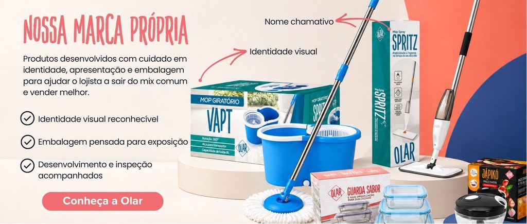banner olar marca propria